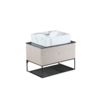 Armonia Vanity Basin Cabinet 70cm - Image 2