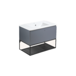 Pull-To-Open Vanity Cabinet 60cm | Insert Basin