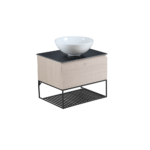 Opale Vanity Basin Cabinet 60cm - Image 2