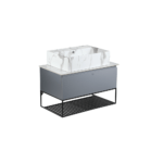 Opale Vanity Basin Cabinet 70cm - Image 2