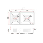 KNX 860-86U-SS (STONE) - Image 6