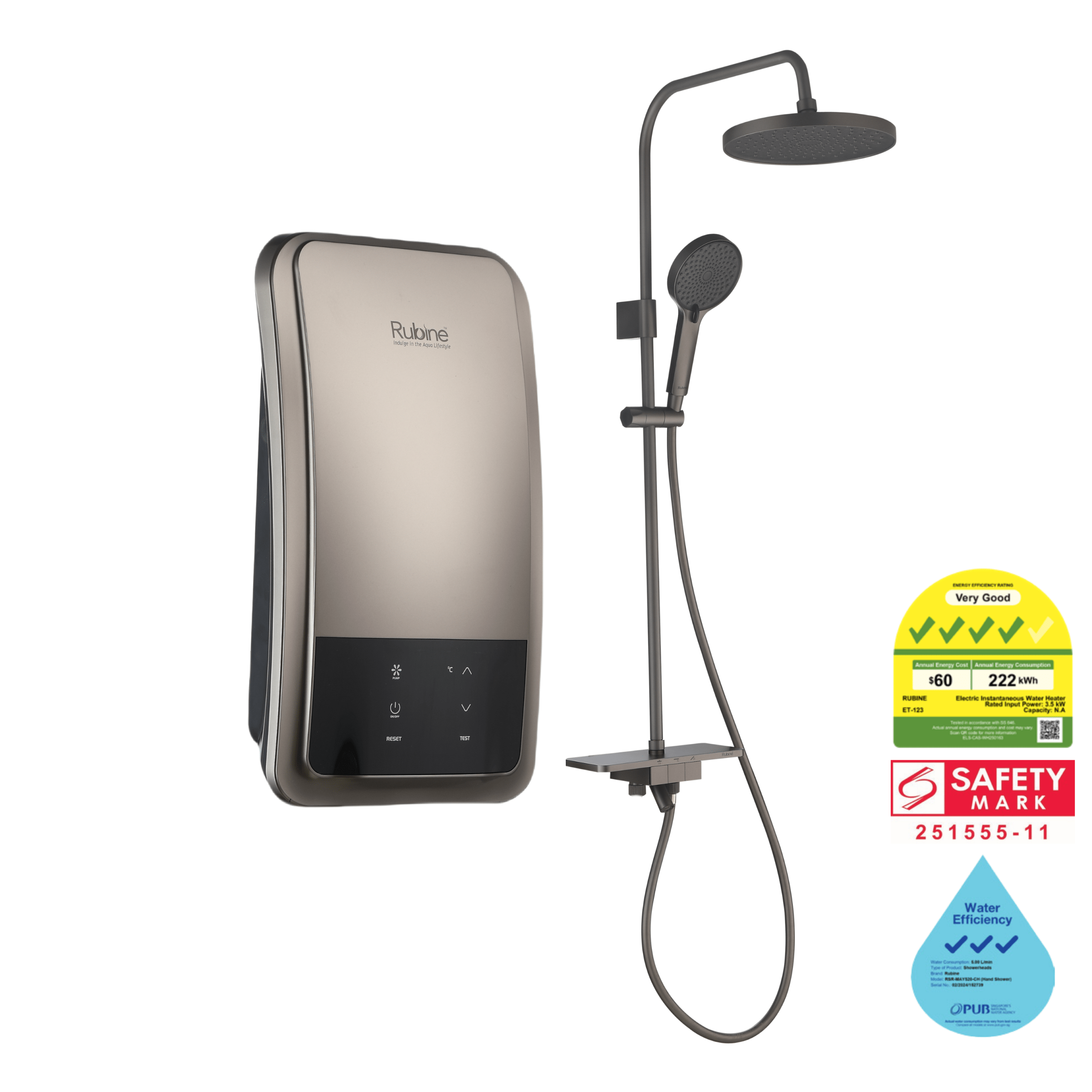 ET-123 GM ET-123-GM (Gun Metal) - Image 1