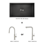 KIN NANO Sink + INOX Series Faucet Bundle SG10-A / SG10-B