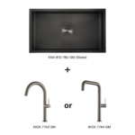 KIN NANO Sink + INOX Series Faucet Bundle SG11-A / SG11-B