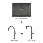 KIN NANO Sink + INOX Series Faucet Bundle SG3-A / SG3-B