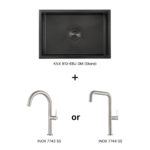 KIN NANO Sink + INOX Series Faucet Bundle SG5-A / SG5-B