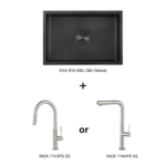 KIN NANO Sink + INOX Series Faucet Bundle SG6-A / SG6-B