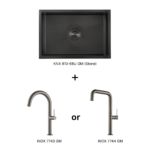 KIN NANO Sink + INOX Series Faucet Bundle SG7-A / SG7-B