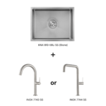 KIN NANO Sink + INOX Series Faucet Bundle SS1-A / SS1-B