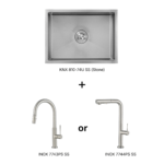KIN NANO Sink + INOX Series Faucet Bundle SS10-A / SS10-B