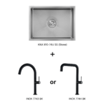 KIN NANO Sink + INOX Series Faucet Bundle SS11-A / SS11-B