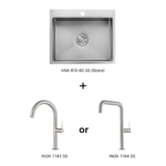 KIN NANO Sink + INOX Series Faucet Bundle SS17-A / SS17-B