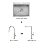 KIN NANO Sink + INOX Series Faucet Bundle SS18-A / SS18-B