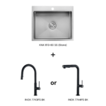 KIN NANO Sink + INOX Series Faucet Bundle SS20-A / SS20-B