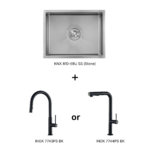 KIN NANO Sink + INOX Series Faucet Bundle SS4-A / SS4-B