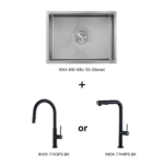 KIN NANO Sink + INOX Series Faucet Bundle SS8-A / SS8-B