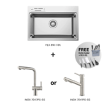 FEAST Sink + INOX Series Faucet Bundle