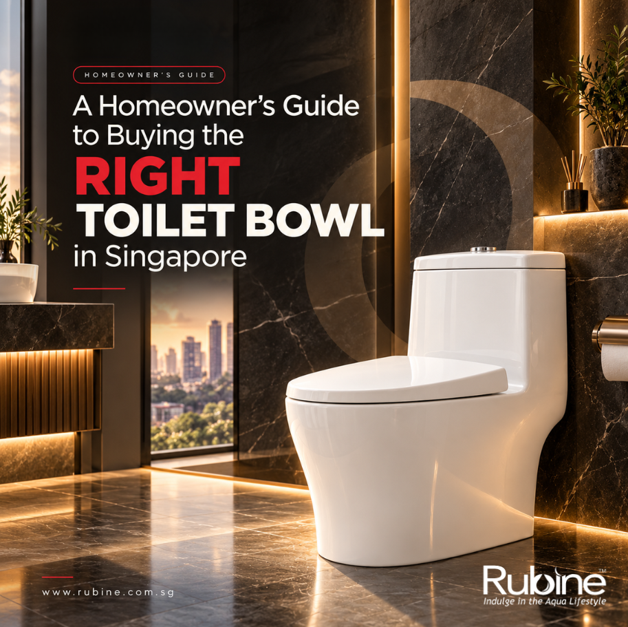 A Homeowner's Guide to Buying the Right Toilet Bowl in Singapore