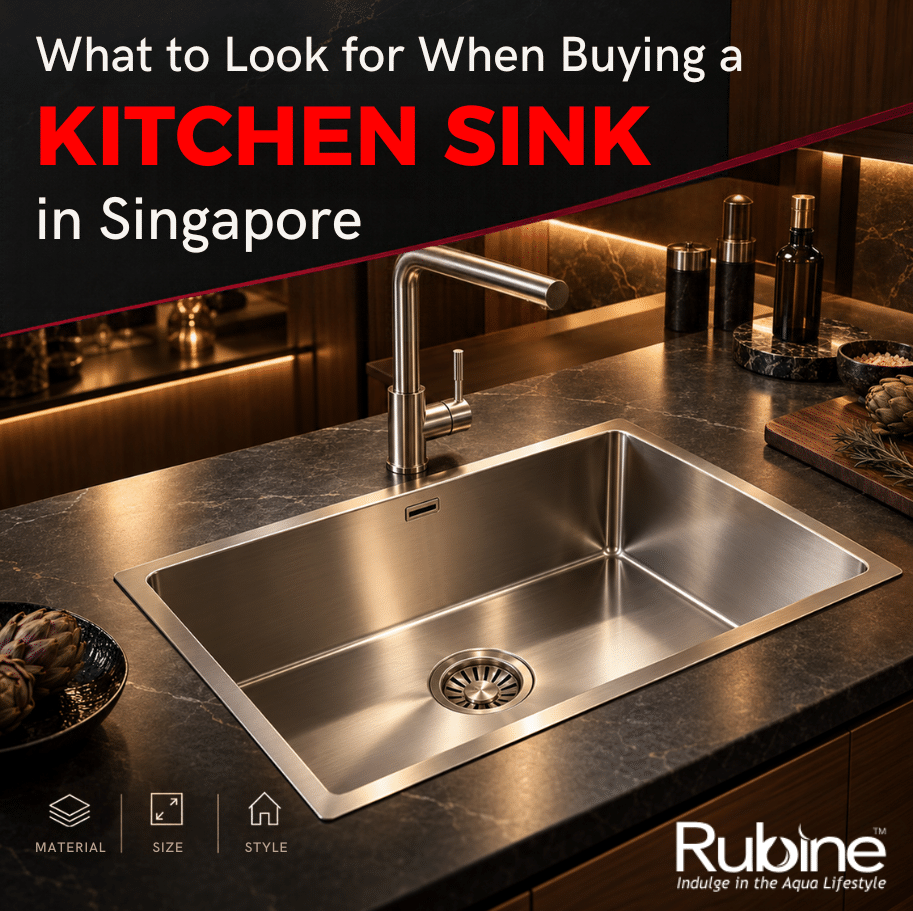 What to Look for When Buying a Kitchen Sink in Singapore